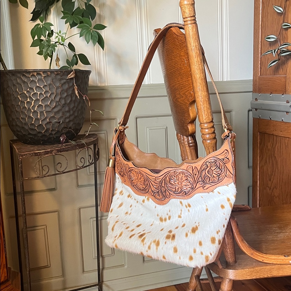 Nocona Kimberly Cowhide Western Bag, see photos